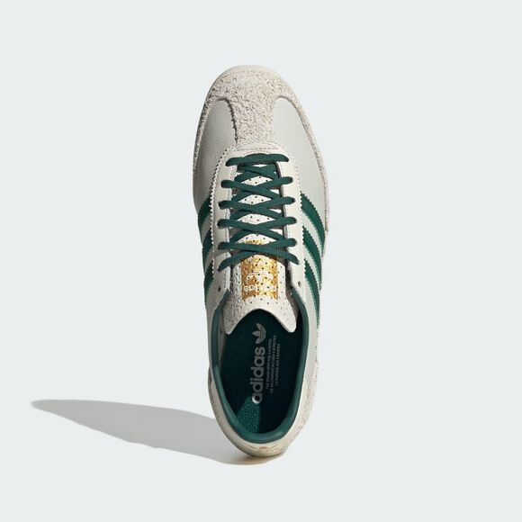 Adidas Women's Green and White Athletic Shoes - Picture 2 of 10